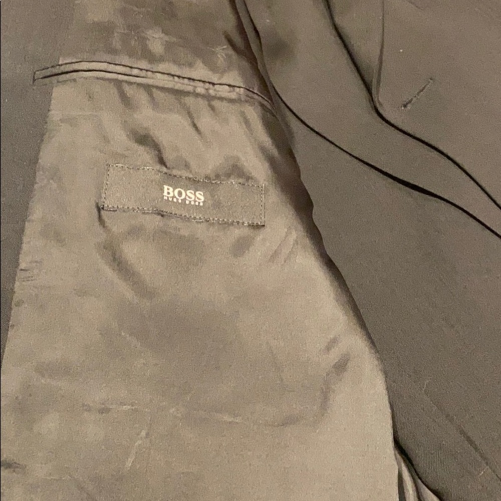 Boss “Einstein/sigma” regular fit navy suit